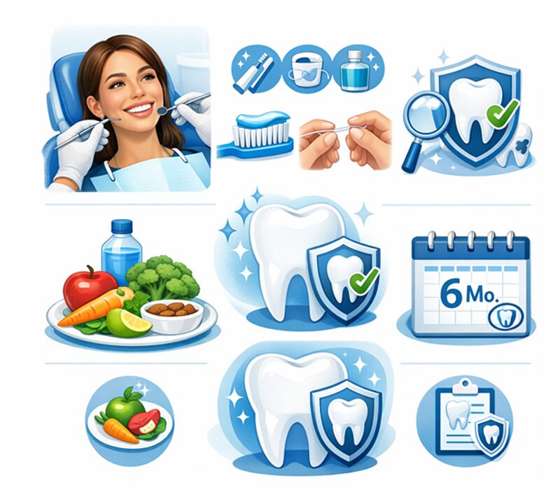 Cuidados Implantes Dentários - Sorriso Saudável